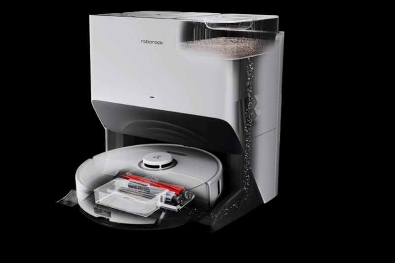 Self emptying station of the Roborock S8 Pro Ultra